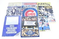 10 Baseball Programs etc Cubs Pirates Dodgers Rays