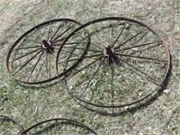 Steel Wheels with tapered spokes