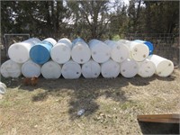 50 gallon Plastic barrels
