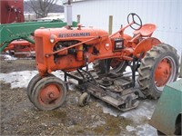 ALLIS CHALMERS CA TRACTOR W/ BELLY MOWER