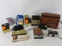 5 caméras photo+ sac de transport+ accesoires