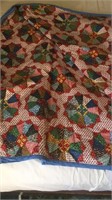 Handmade quilt pretty pattern Brownback