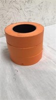 3 rolls of orange painter tape