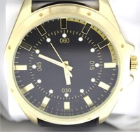 XX-Large Black & Gold Dial Designer Watch