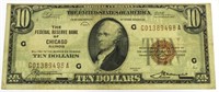1929 Chicago $10 National Currency Bank Note