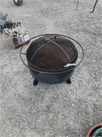 Budweiser Fire pit w/ utinsels