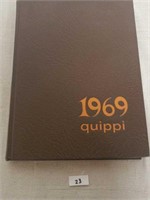 1969 quippi QHS year book, loose binding