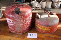 GALVANIZED GAS CANS