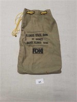 Illinois State Bank of Quincy FDIC bag