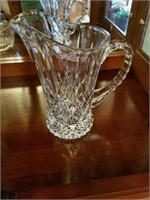 BEAUTIFUL LEAD CRYSTAL WATER PITCHER