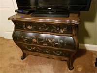 FRENCH COUNTRY PAINTED BOMBAY CHEST