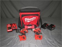 Milwaukee Cordless M18 2-Tool Combo Kit-