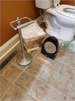 WASTEPAPER CAN AND TOILET PAPER HOLDER
