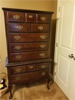 CHIPPENDALE STYLE MAHOGANY HIGHBOY BY KINCAIDE