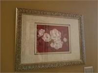 NICE LARGE GOLD FRAMED PICTURE