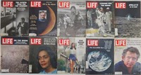 (10) 1969 LIFE Magazines-Apollo Moon Mission