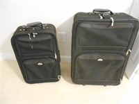 2 Black Suitcases Samsonite Brand