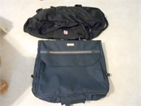 Swiss Brand Duffle Bag and a Blue Garment Bag