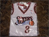 Authentic Sixers Basketball Jersey #3 Iverson