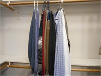 Lot of Mens Long Sleeve Shirts and Sweaters