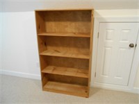 4 Shelf Solid Wood Book Shelf #1