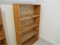 4 Shelf Solid Wood Book Shelf #5