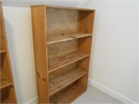 4 Shelf Solid Wood Book Shelf #6