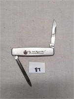 1982 World's Fair Pocket Knife Knoxville TN