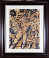 Carlos Enriquez Gomez 23x18 MM/P "Desnudo"