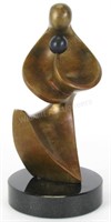Charles Strain "Family Tree" Bronze Sculpture