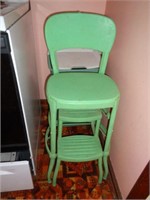 Cosco Painted Green Step Stool