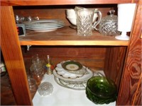 Items in Base of Dry Sink, Including Patterned