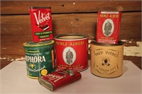Assorted Pipe Tobacco Tins