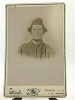 Vintage Civil War Cabinet Card Photo, c. 1861-65