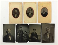 Antique Tintype Photographs, Men (7)