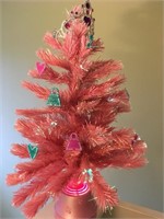 NOS Avon Barbie Twinkle Lights Holiday Tree