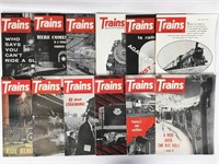 1961 Full Year of Trains Railroading Magazine