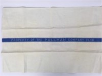 NOS Pullman Company Glass Towel, 1940