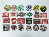 1950's Post Cereal Railroad Emblem Premiums (24)