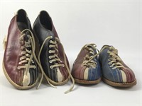 Vintage Bowling Shoes, 2 Pair
