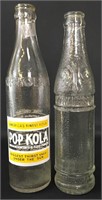 Pop Kola & Hygrade Soda Bottles (2)