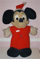 Mickey Mouse dressed as Santa Plush Toy, 40"