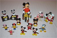 14 Piece - Mickey Mouse Miniature Toys and Mickey