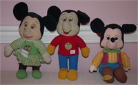 3 Items - Mickey Mouse Club Mickey and Minnie