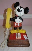 Mickey Mouse Telephone, 15"H