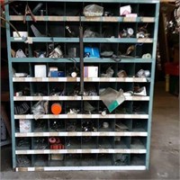 Metal Storage Containers w/ Variety of Hardware