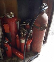 Variety of Fire Extinguishers