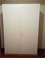 White Storage Cabinet #1