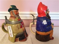 2 Character stein -Hoehr, Germany, #430, elf,