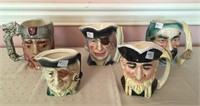 5 Unmatched mariner toby mugs